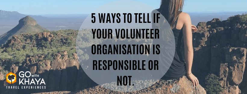 ETHICAL AND RESPONSIBLE VOLUNTEERING