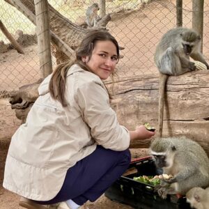 Vervet Monkey vol